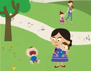 守護孩子的步伐，讓他們能自在探索